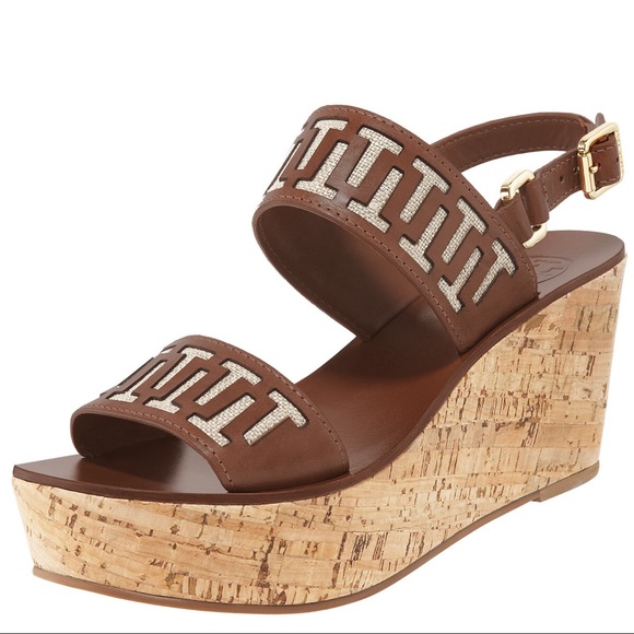 Tory Burch Shoes - TORY BURCH Reagan platform sandals